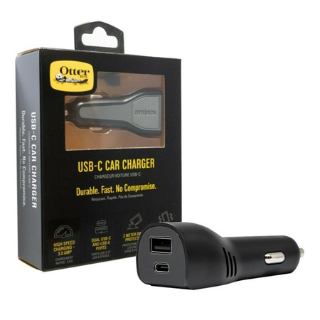 OtterBox USB-C USB-A car charger - 5.4A