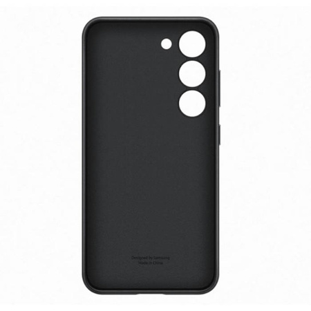 Samsung Galaxy S23 Leather Phone Case - black