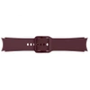 Silicone strap for Samsung Galaxy Watch 4/ 4 Classic/ 5/ 5 Pro/ 6/ 6 Classic Sport Band 20 mm S/M - Burgundy (Burgundy)