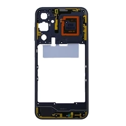 Body, side frame for Samsung Galaxy A25 5G - black (Blue Black)