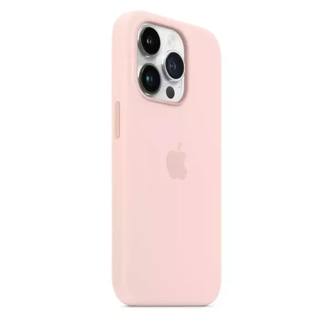 Apple Silicone Case Magsafe for iPhone 14 Pro - Pink (Chalk Pink)