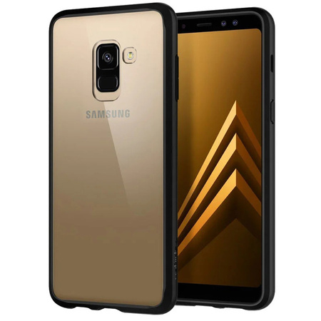 Samsung Galaxy A8 2018 Spigen Ultra Hybrid case 590CS22751 - transparent with black frame