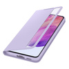 Etui na telefon Samsung Galaxy S21 FE 5G Smart Clear View Cover - lawendowe