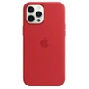 Silikonowe etui Apple iPhone 12 Pro Max Silicone Case MagSafe - czerwone (Red)