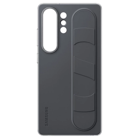 Samsung Galaxy S25 Standing Grip Phone Case - Graphite (Black)