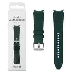 Samsung Hybrid Leather Band 20 mm M/L for Galaxy Watch 4/ Watch 4 Classic/ Watch 5/ Watch 5 Pro - green