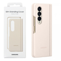 Samsung Galaxy Z Fold4 Slim Standing Phone Case - Beige (Sand)