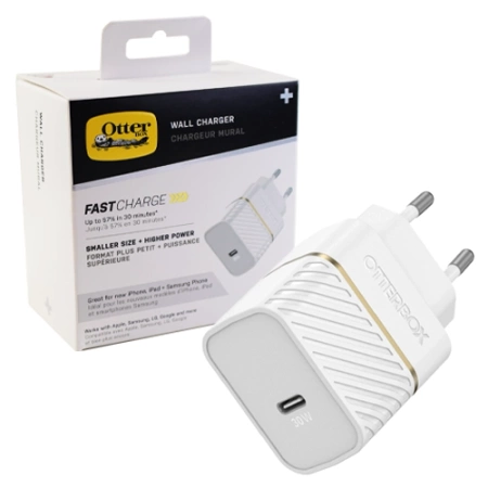 OtterBox USB-C Wall Charger GaN 30W - white