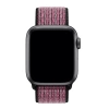 Apple Watch 38/ 40/ 41 mm Nike Sport Loop Strap - Black/Pink (Pink Blast/ True Berry)