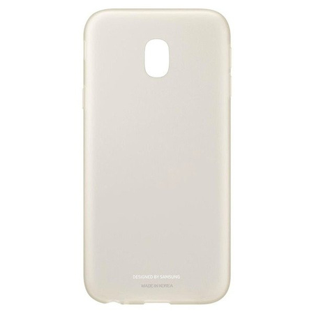 Silicone case for Samsung Galaxy J3 2017 Jelly Cover phone - gold