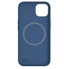 Atom Studios Split Silicone MagSafe case for Apple iPhone 13 - navy blue