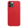 Apple iPhone 12 Pro Max Leather Case MagSafe - Red (Scarlet)