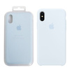 Apple iPhone X silicone case MRRD2ZM/A - blue (Sky Blue)