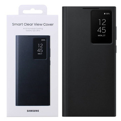 Samsung Galaxy S22 Ultra case Smart Clear View Cover EF-ZS908CBEGEE - black