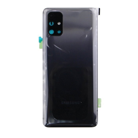 Samsung Galaxy M31s battery flap - black (Mirage Black)