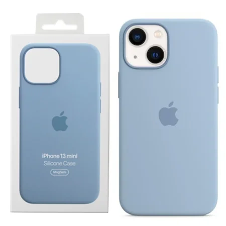 Apple iPhone 13 mini Silicone Case Magsafe - Blue (Blue Fog)