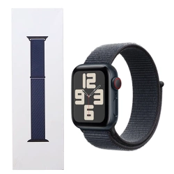 Strap for Apple Watch 38/ 40/ 41/ SE/ SE 2 Sport Loop - Ink (Ink)