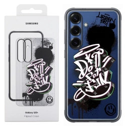 Samsung Galaxy S25 Plus Flipsuit Case (Rugged) phone case - black