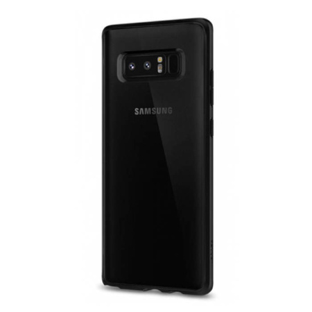 Samsung Galaxy Note 8 case Spigen Ultra Hybrid 587CS22066 - transparent with black frame