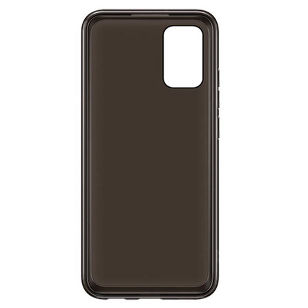 Samsung Galaxy A02s Soft Clear Cover case EF-QA026TBEGEU - black 