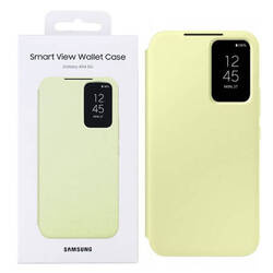 Samsung Smart View Wallet Case for Galaxy A54 5G - Lime (Lime)