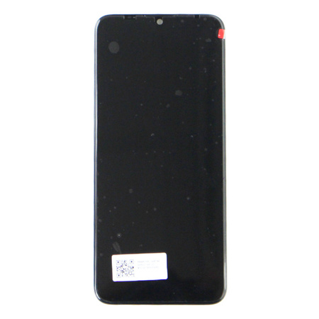 Original LCD display with bezel for Motorola Moto E20 - black