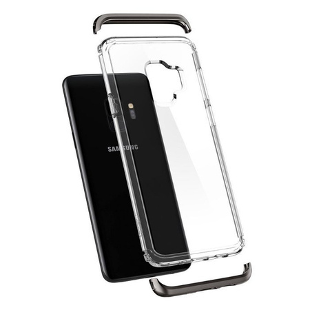 Samsung Galaxy S9 case Spigen Neo Hybrid NC 592CS22851 - steel (Gunmetal)