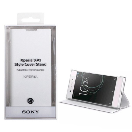 Sony Xperia XA1 Style Cover Stand case SCSG30 - white