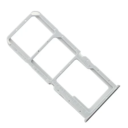 SIM card drawer for Oppo Reno 4 Lite - silver