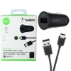 Belkin Boost Up Quick Charge 3.0 car charger + USB-C cable - 18W