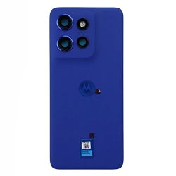 Battery flap for Motorola Edge 50 Neo original - blue (Nautical Blue)