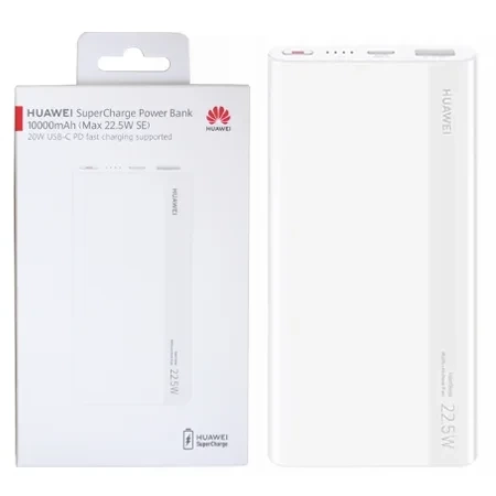 Huawei SuperCharge 10000 mAh 22.5W powerbank - white