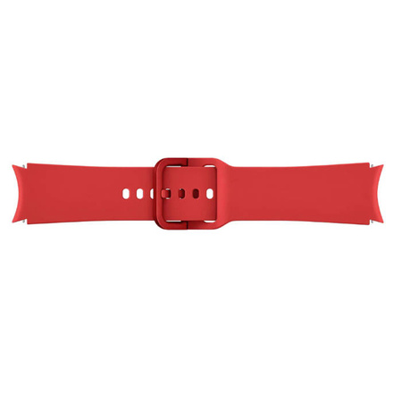 Strap for Samsung Galaxy Watch 4/ Watch 4 Classic 20 mm Sport Band M/L - red