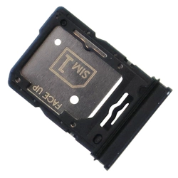 SIM card drawer for Motorola Edge 60 Fusion original - blue (Pantone Slipstream)