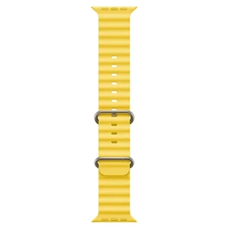 Pasek Apple Watch 42/ 44/ 45/ 49 Ultra/ Ultra 2 Ocean Band - żółty (Yellow)