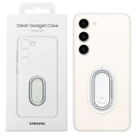  Etui Samsung Clear Gadget Case do Galaxy S23 - transparentne