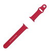 Apple Watch 1/ 2/ 3/ 4/ 5/ 6/ 7 Series 42/ 44/ 45 mm pasek Silicone Sport M/L MRGW2ZM/A - ciemnomalinowy (Red Raspberry)
