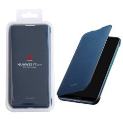 Huawei Y7 2019 PU Flip Cover case 51992903 - blue