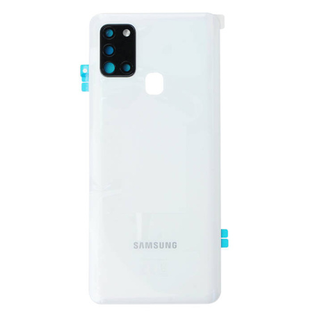 Samsung Galaxy A21S battery flap - white