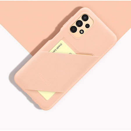 Samsung Galaxy A13 Card Slot Cover case EF-OA135TPEGWW - peach (Peach)