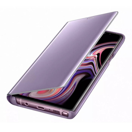 Etui na telefon Samsung Galaxy Note 9 Clear View Standing Cover - fioletowe [OUTLET]