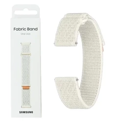 Strap for Samsung Galaxy Watch 4/ 4 Classic/ 5/ 5 Pro/ 6/ 6 Classic Fabric Band One Click 20 mm S/M - Sand (Sand)
