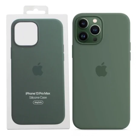 Apple iPhone 13 Pro Max Silicone Case MagSafe - Green (Eucalyptus)