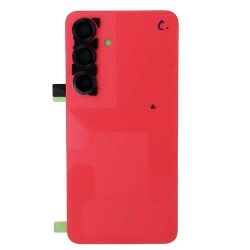 Battery flap for Samsung Galaxy S25 original - red (Coral Red)