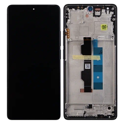 Wyświetlacz LCD do Xiaomi Redmi Note 13 Pro 4G oryginalny - czarny (Midnight Black)