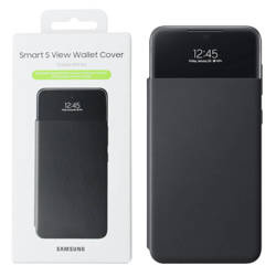 Samsung Galaxy A53 5G Smart S View Wallet Cover phone case - black