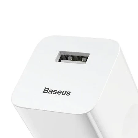 Baseus Quick Charger 24W mains charger - white