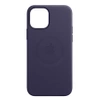 Apple iPhone 12 mini Leather Case MagSafe - purple (Deep Violet)