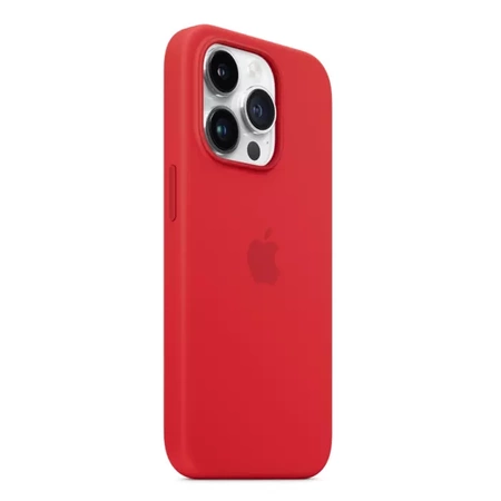 Apple Silicone Case MagSafe for iPhone 14 Pro - Red (Red)