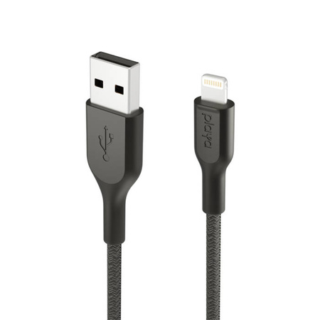 Belkin Playa Lightning braided cable for Apple iPhone 1 m - black